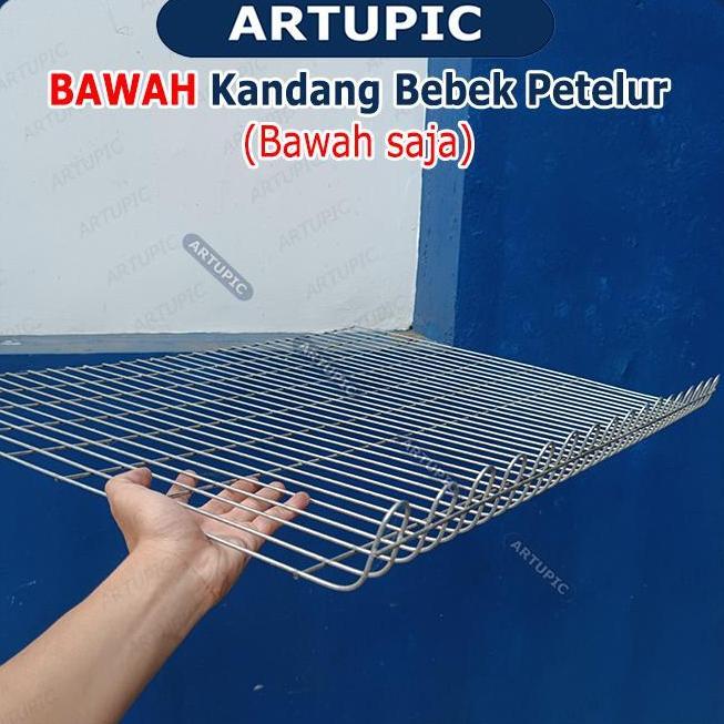 Murah Bawah Lantai Alas Kandang Bebek Kawat Galvanise Hanya Lantai Saja