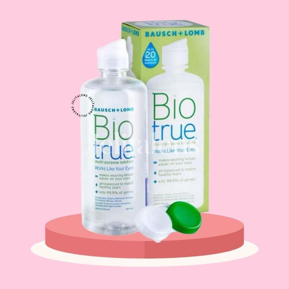 READY Cairan Pembersih Softlens Bio True 300ml / Cairan Soflens Bio True 300ml / Air Softlens Bio Tr