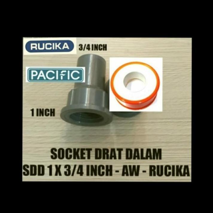 BEST DEAL SDD 1 X 3/4" MESIN POMPA AIR SEMI JET PUMP SHIMIZU SANYO DAB WASSER 