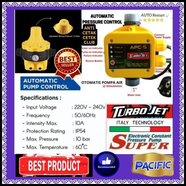 TERBARU AUTOMATIC PRESSURE CONTROL YORK 05 OTOMATIS POMPA AIR PENDORONG 