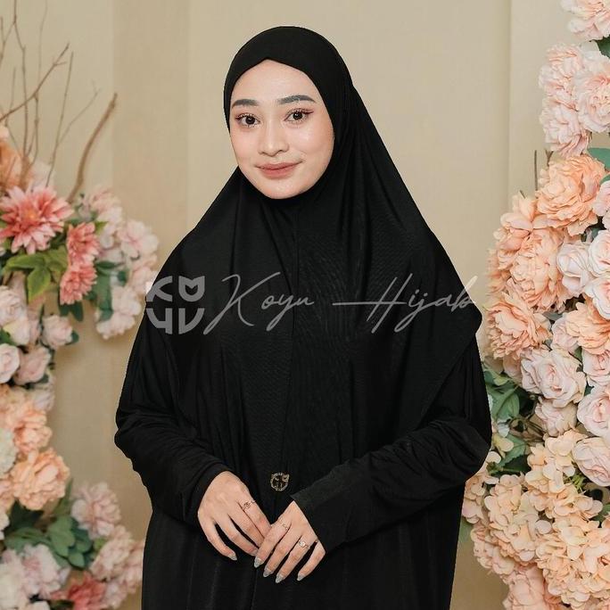 KOYU HIJAB BERGO ABAYA PLAIN ( HIJAB ONLY )