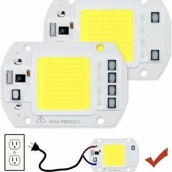 LED HPL 50W Suku cadang Lampu sorot LED HPL COB 220V AC 20W 30W 50Watt
