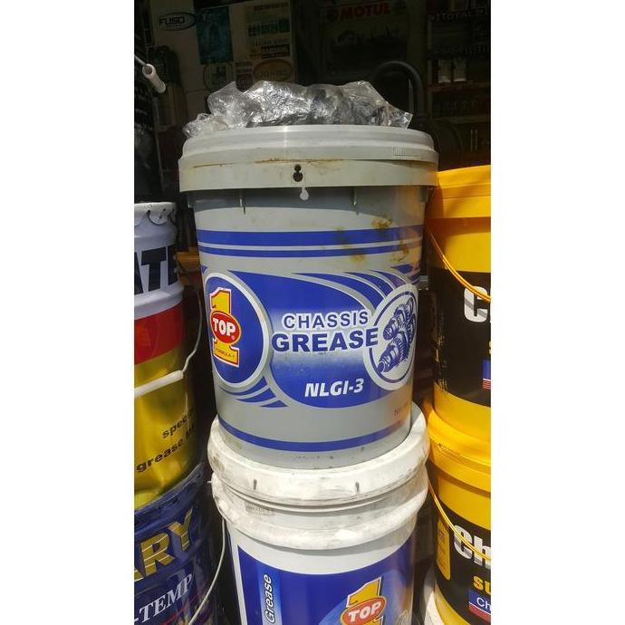 Promo Top1 Top One Chassis Grease 15kg - stempet / gemuk Diskon
