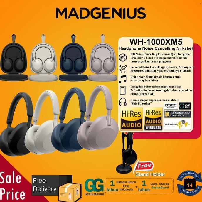 Awdx- Sony Wh-1000Xm5 / Wh1000Xm5 / Wh 1000Xm5 / Xm5 Wireless Headset Nc