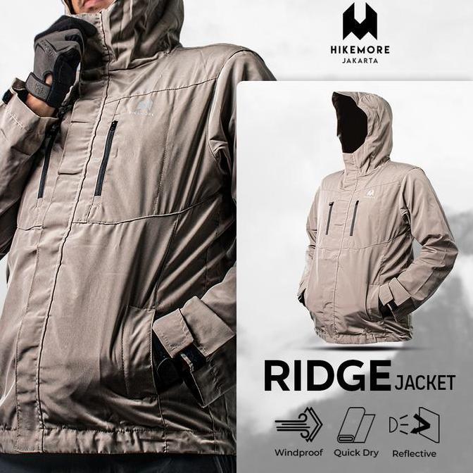 HIKEMORE Jaket Pria Hiking Gunung Hikemore Ridge Outdoor