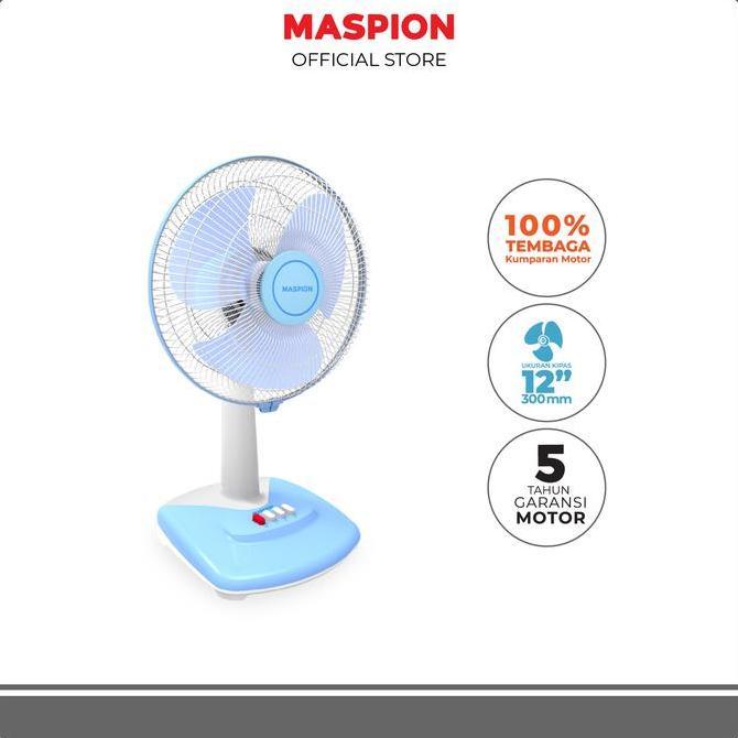 FLASH SALE - Maspion Kipas Angin Meja Desk Fan 12 Inch EF-309