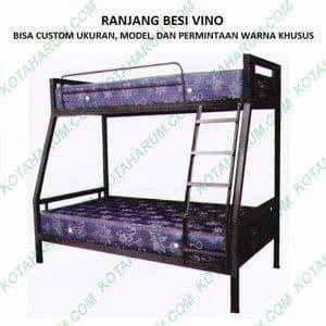 ranjang bed besi susun tingkat 120 + 160 MADE AGUS SWANTANTRA DENPASAR