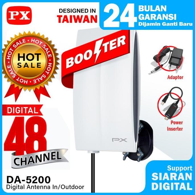 TERMURAH - Antena DIgital TV PX DA-5200 model terbaru PX DA-5700