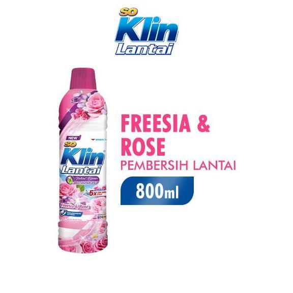 Sugetsu- Soklin Pembersih Lantai Freesia & Rose 800 Ml