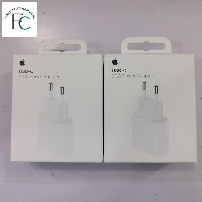TERLARIS - Adapter Iphone USB-C 20W Power Adapter Original