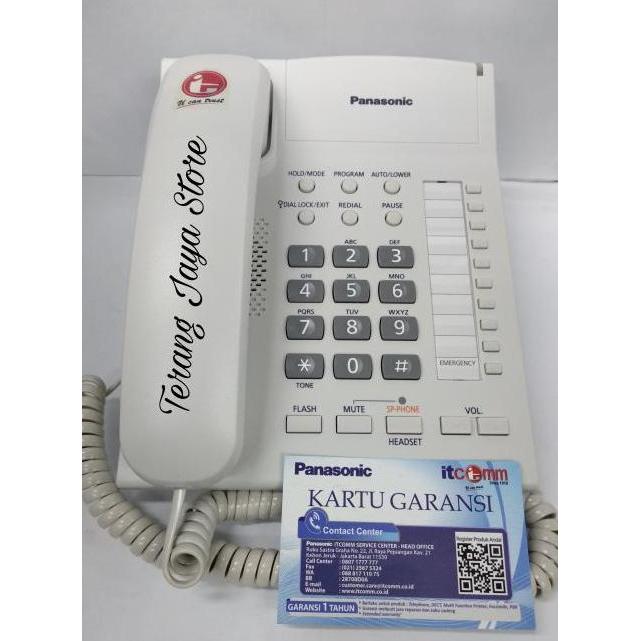 HOT DEAL - Telepon Kabel Panasonic KX-TS845ND (Putih) Pesawat Telepon Panasonic KX-TS845 Telpon Pana