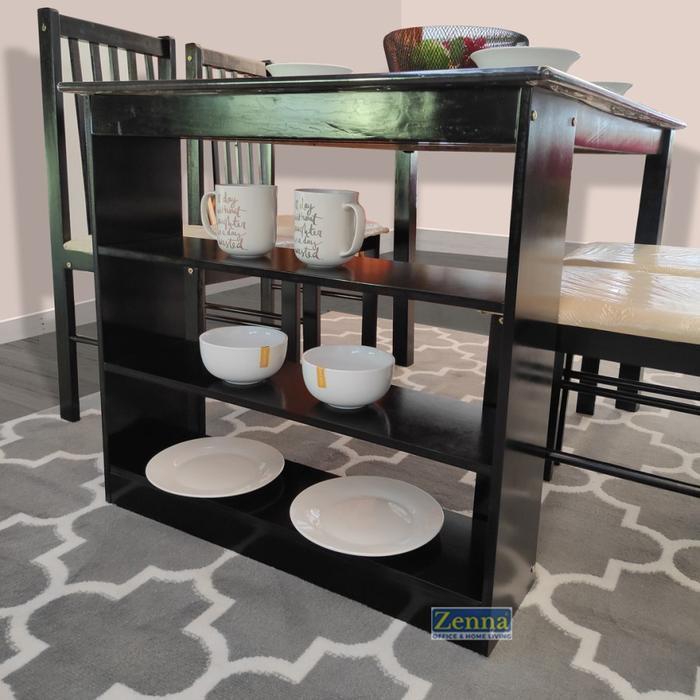 Zenna dining set storage / meja makan