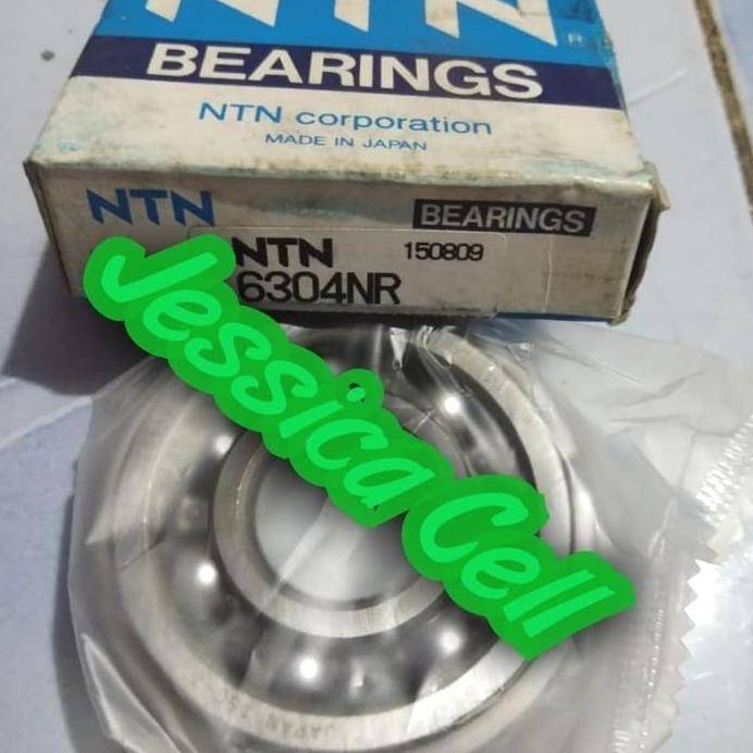 BALL BEARING WITH RING 6304 NR NTN / 6304NR NTN