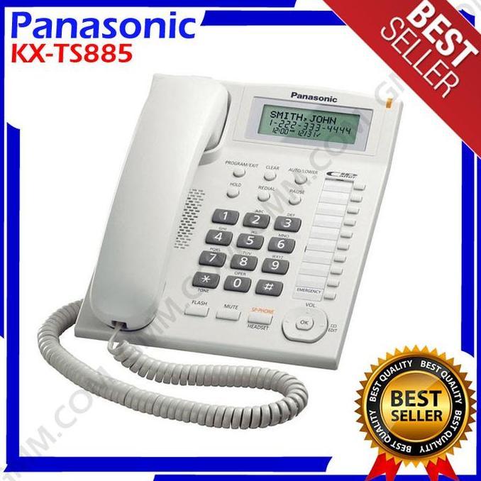SUPER HEMAT - PANASONIC KX-TS885 - TELEPON RUMAH / KANTOR KX-TS885ND