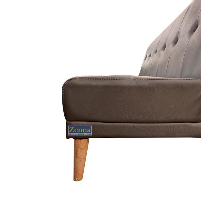 Zenna sofa bed sierra abu / sofa tempat tidur / sofa lipat/sofabed