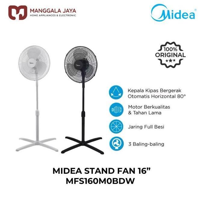 HARGA GROSIR - Midea Stand Fan 16" Kipas Angin Berdiri