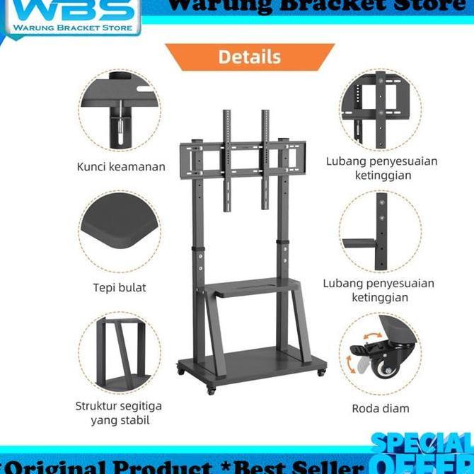 CUCI GUDANG - Braket TV/Breket TV/Bracket TV Standing 32-85 inch UNIVERSAL MERK TV Televisi