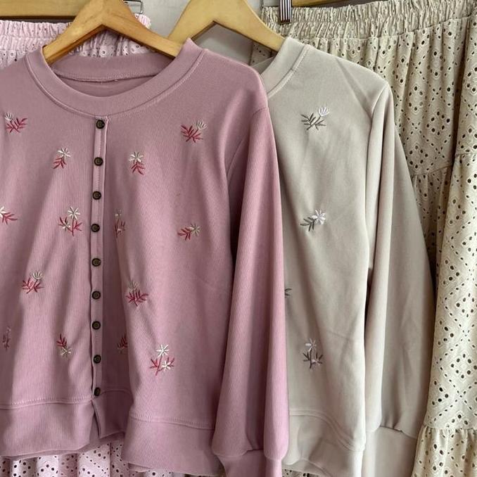 Calista Set Rok Bordir | Setelan Rok