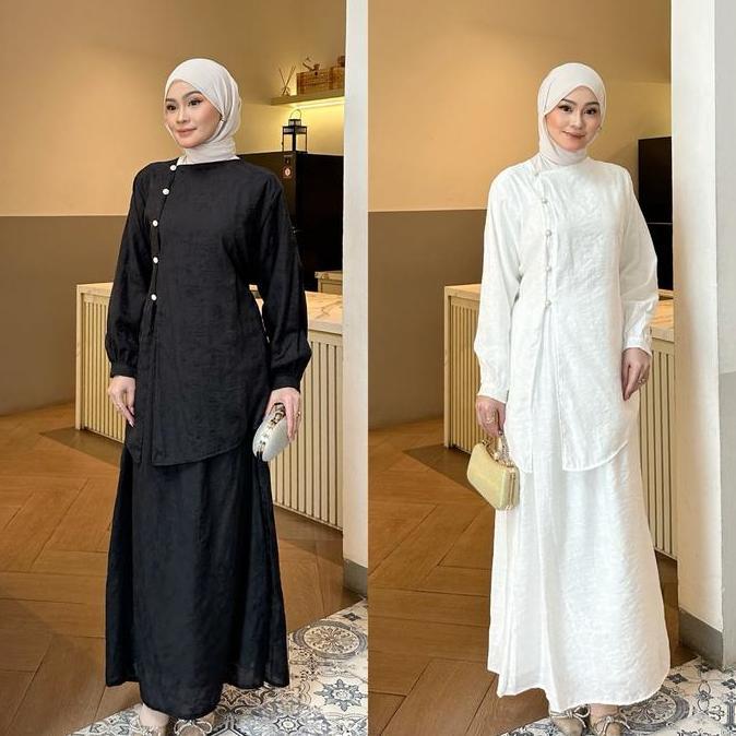 Dezhaf - Shelina Set / One Set Rok / Outfit Lebaran