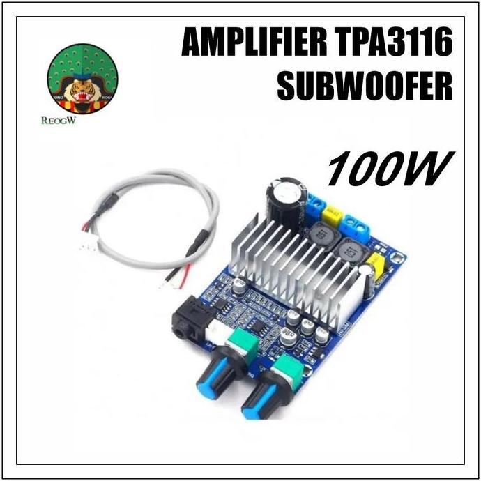 ZHOUCOZI Power Amplifier Subwoofer Class D TPA3116D2 100W Original