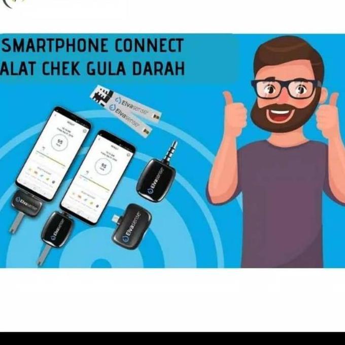 TERMURAH - ELVASENSE alat gula darah SMART