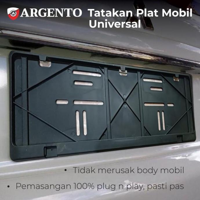 Argento Tatakan Dudukan Plat Nomor Mobil Oem Honda Jazz Hrv Crv Turbo Wrv Odyssey Accord Prestige Ma