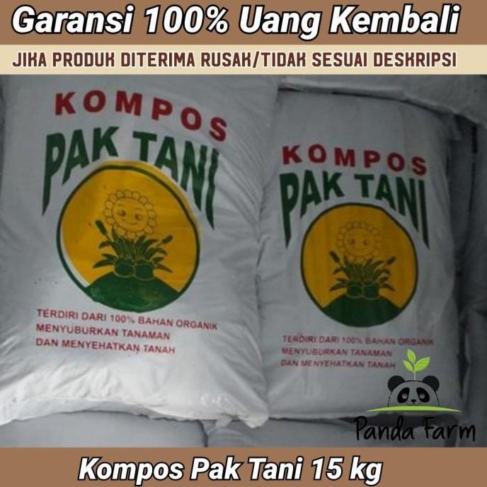 Pupuk Kompos Organik Pak Tani Karung Besar