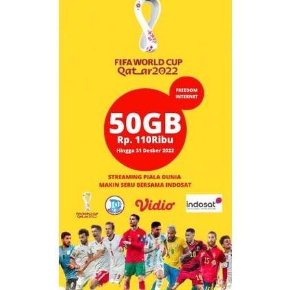 perdana indosat 50gb kuota nasional