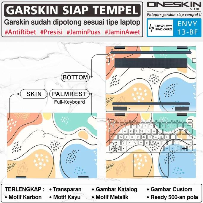 Garskin Sticker Laptop HP Envy x360 13-bf bf0042tu bf0043tu bf0089tu