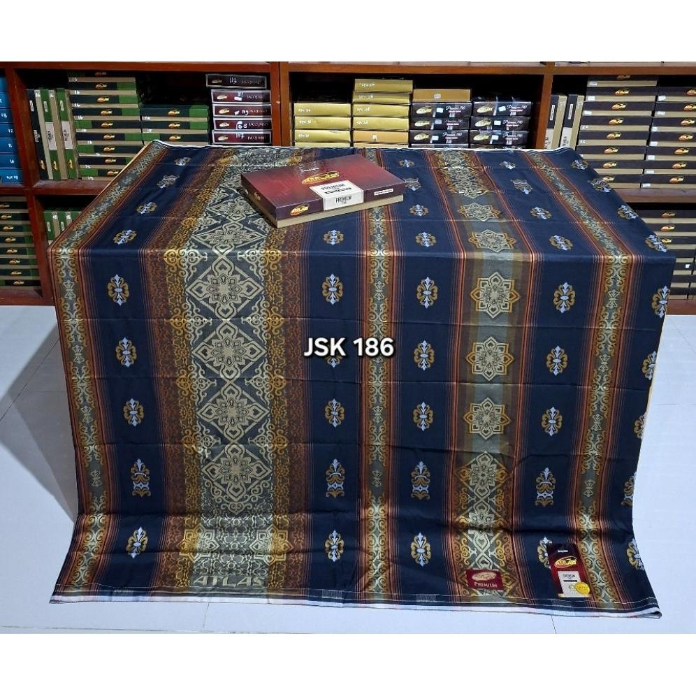 TERBARU SARUNG ATLAS PREMIUM 790 JACQUARD GOLD & ATLAS PREMIUM JAGUAR SIILVER TERBARU SONGKET JACQUA