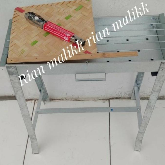 TERMURAH - panggangan arang bakaran sate ayam bakar ukuran besar bahan galvalum