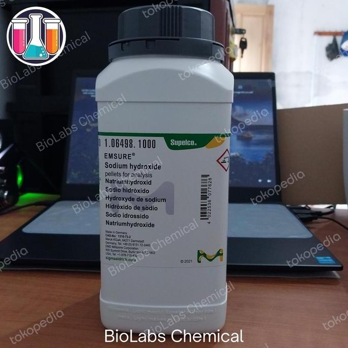NEW Sodium hydroxide NaOH merck
