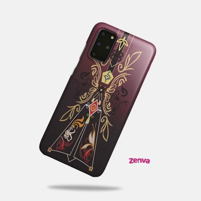 Custom Case Casing HP Hu Tao - Phone Case Cosplay Hu