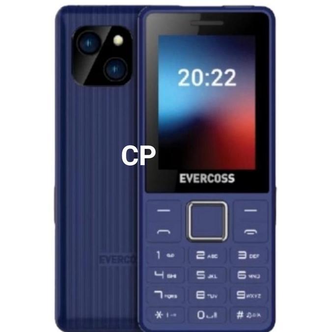 EVERCOSS N2C - LAYAR 2.4INCH - ADA SENTER - DUAL SIM - CAMERA - FM