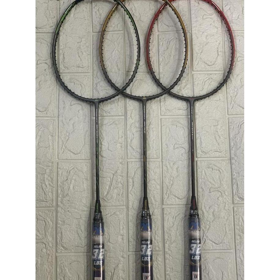 Raket Badminton New Power Max Powermax 900 Boots Terbaru Kuat 32Lbs