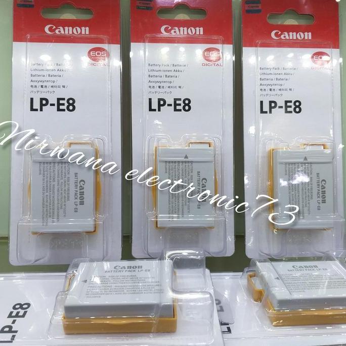 NEW BATERAI CANON EOS 600D