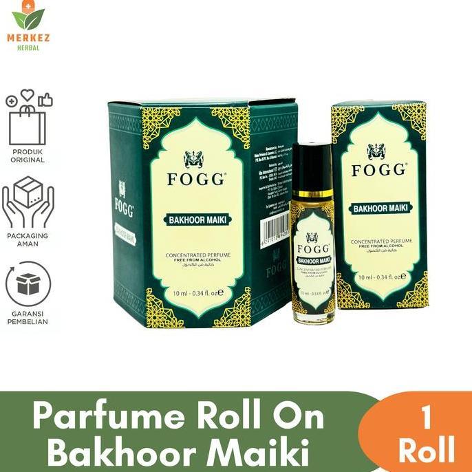 Parfum Minyak Wangi Fogg Non Alcohol Tahan Lama | Oles Tanpa Anti Alkohol Pria & Wanita Untuk Sholat