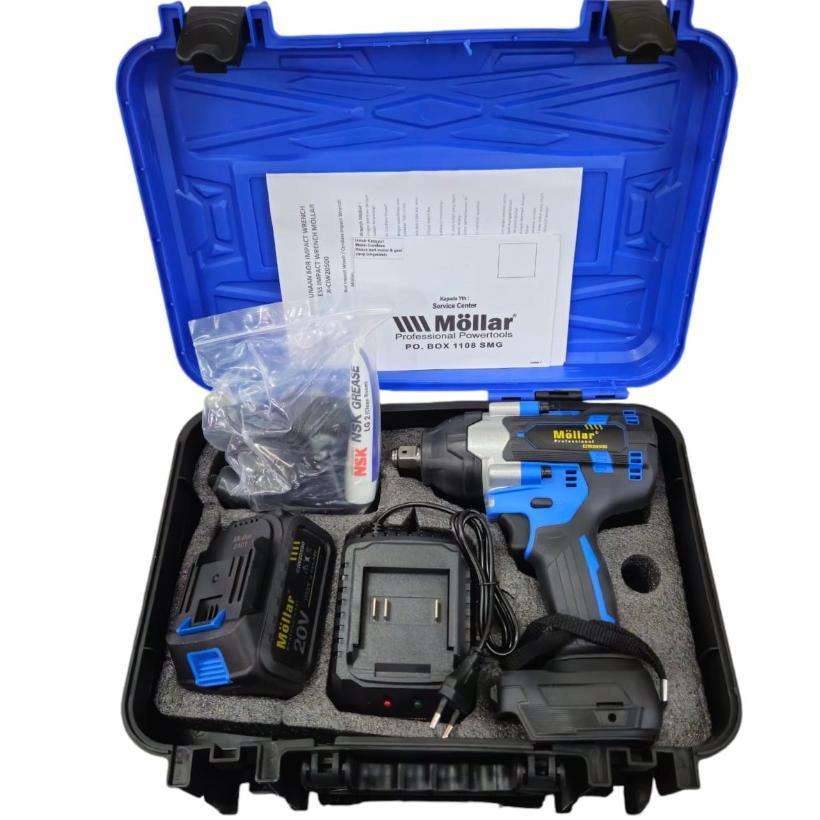 Ready MOLLAR CIW20500 Cordless Impact Wrench Brushless 500 Nm / CIW 20500