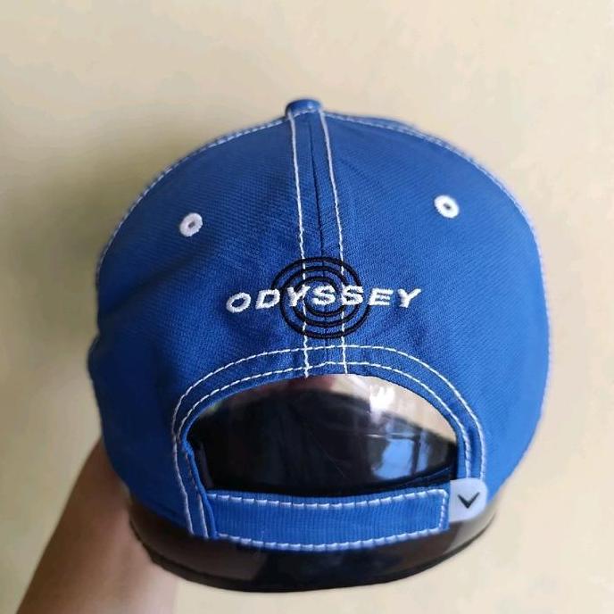 Topi Golf Pria Callaway Golf Original Bordir Polyester Embos