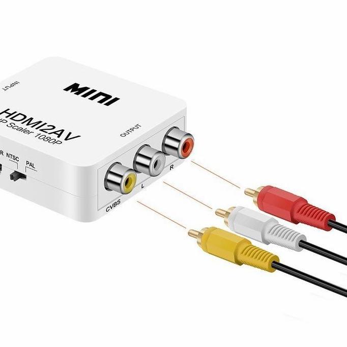 MINI BOX HDMI2AV / HDMI TO AV RCA CONVERTER ADAPTOR / MINI HDMI2AV RCA