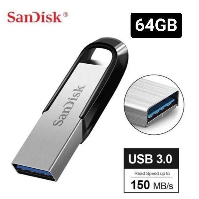 BEBAS ONGKIR - Flasdisk SANDISK 64GB CZ73 USB 3.0 Flash Disk 64 GB Sandisk ORIGINAL