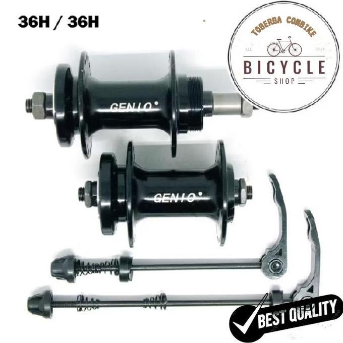 Promo HUB/BOS DEPAN BELAKANG SEPEDA 36H DRAT PASIFIC Cakram Outdoor Pacific Quick Release QR ALOY 36