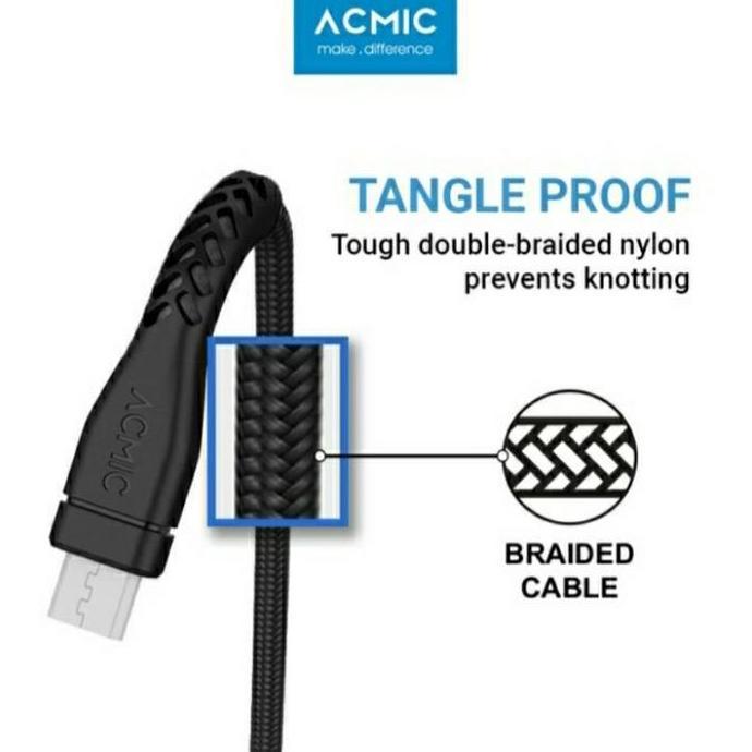 Original ACMIC Kabel Data Charger Fast Charging Cable
