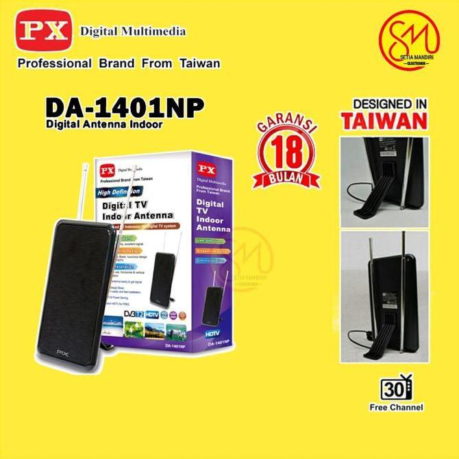 SUPER HEMAT - Antena Digital Indoor PX DA-1401NP / DA 1401 NP / DA 1401NP Listrik