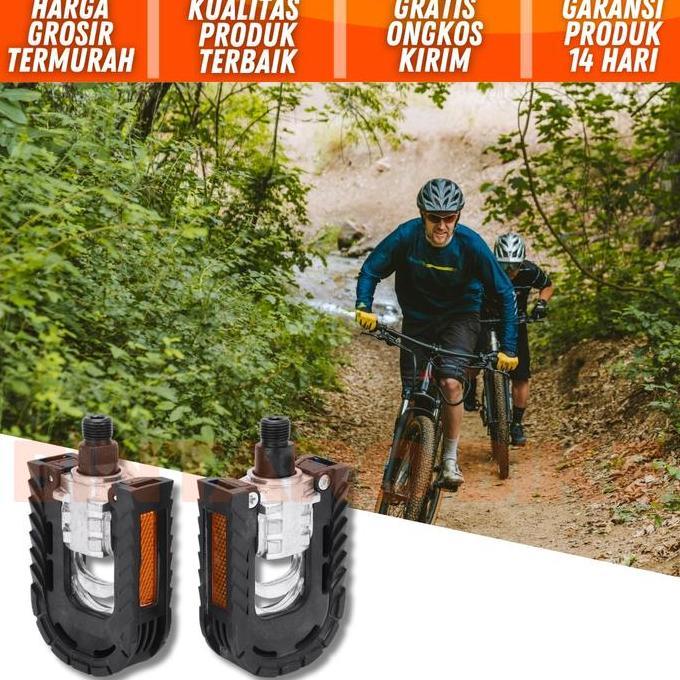 Promo Pedal Sepeda Lipat Pda02 Du Bearing Alloy Foldable Sepeda Lipat Mtb Roadbike Minivelo Comuter 