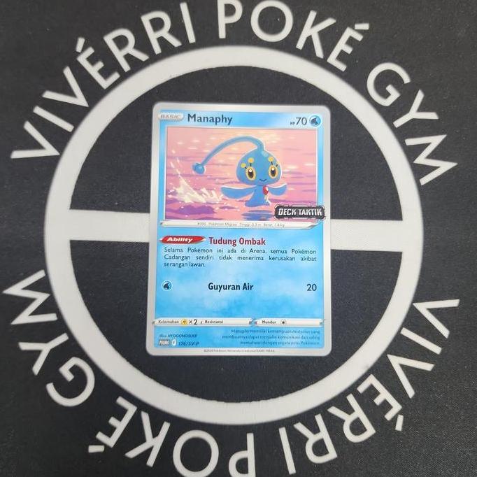 Manaphy Promo Deck Taktik Kartu Pokemon TCG Indonesia