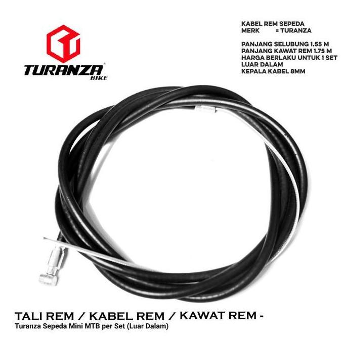 Promo Tali Rem Sepeda / Kabel Rem Sepeda Lipat, Mtb, Fixie Turanza Universal Cod