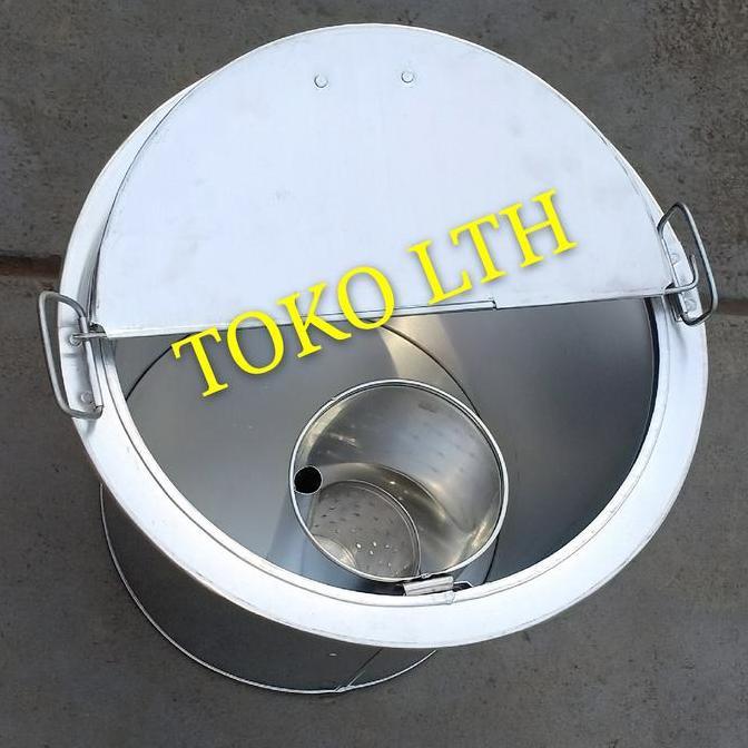 TERLARIS - TONG PANCI MIE BASO BAKSO AYAM SEKAT 30 32 CM ALUMUNIUM DANDANG BULENG