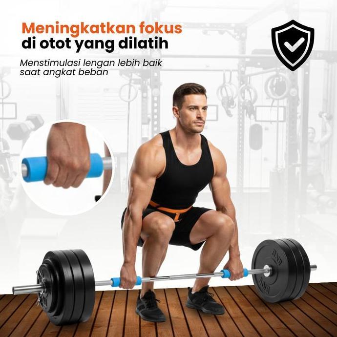 Promo Bfit Fat Grips - Forearm Activator Dumbbell Grips Diskon