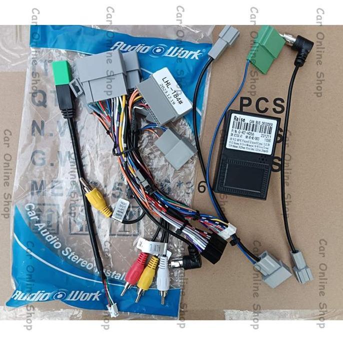 Kabel Soket PNP Head Unit Android Canbus Honda CRV Turbo CIVIC 2017